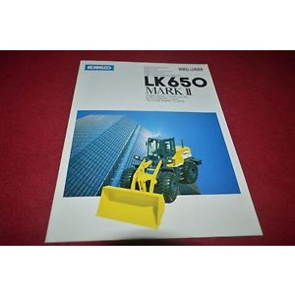 Kobelco LK650 Mark II Wheel Loader Dealer&#039;s Brochure DCPA6 #1 image