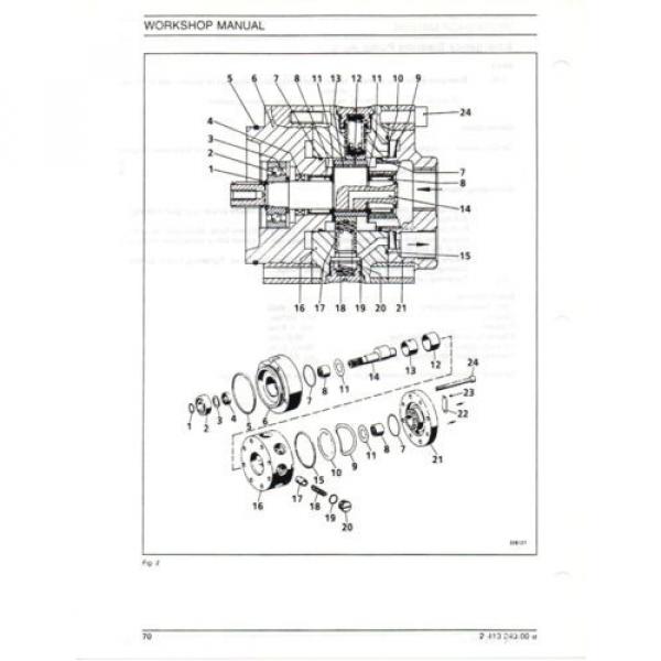 KOBELCO WLK20 Wheel Loader Shop Manual and Operating Instructions repair service #8 image
