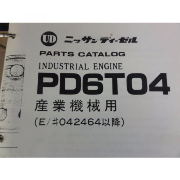 Kobelco PD6T04 Industrial Engine Parts Catalog #3 image