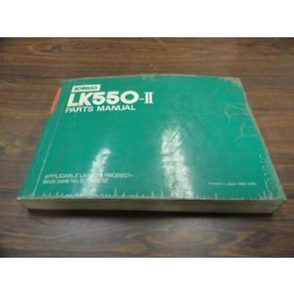 Kobelco LK550 II Wheel Loader Parts Catalog Manual #1 image