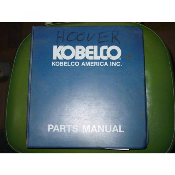 Kobelco K912 K912LC II Excavator Parts Manual #1 image