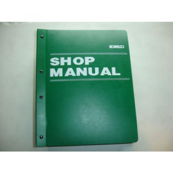 Kobelco Hydraulic Excavator Service SHOP MANUAL Model SK400-III  SK400LC-III OEM #1 image