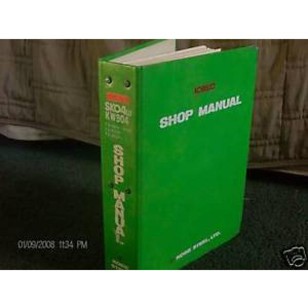 Kobelco SKO4W / KW904 / KW904 service shop manual #1 image