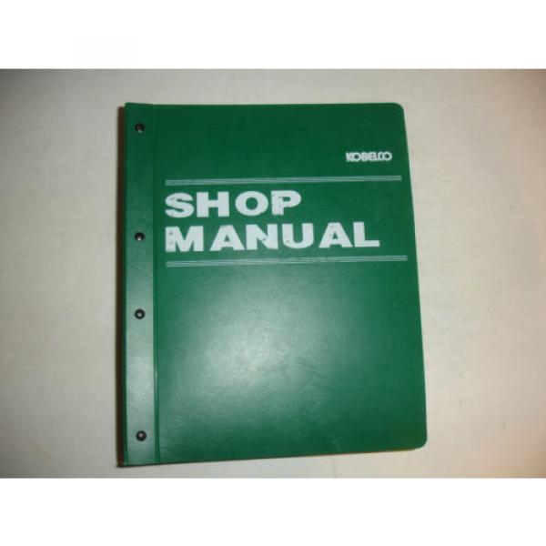 Kobelco Hydraulic Excavator Service SHOP MANUAL Model SK300-III  SK300LC-III OEM #1 image