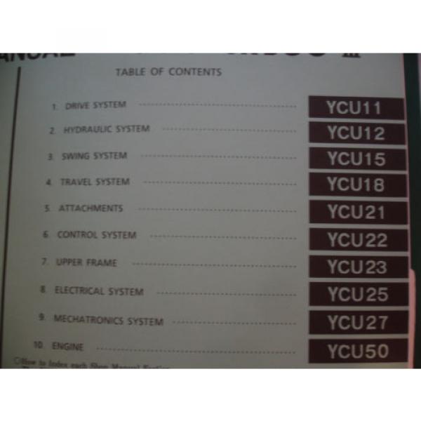 Kobelco Hydraulic Excavator Service SHOP MANUAL Model SK300-III  SK300LC-III OEM #9 image