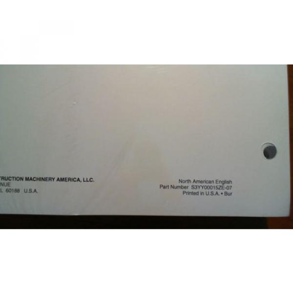 Kobelco SK115SRDZ-1E S/N YY04-06001- Excavator Parts Manual S3YY00015ZE-07 3/06 #5 image