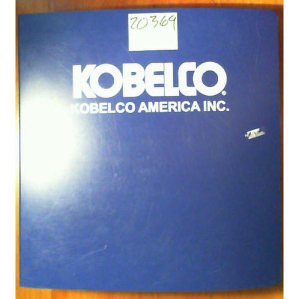 Kobelco SK290LC-6E Hydraulic Excavator S/N LB04U02801- Parts Catalog Manual 2004 #1 image