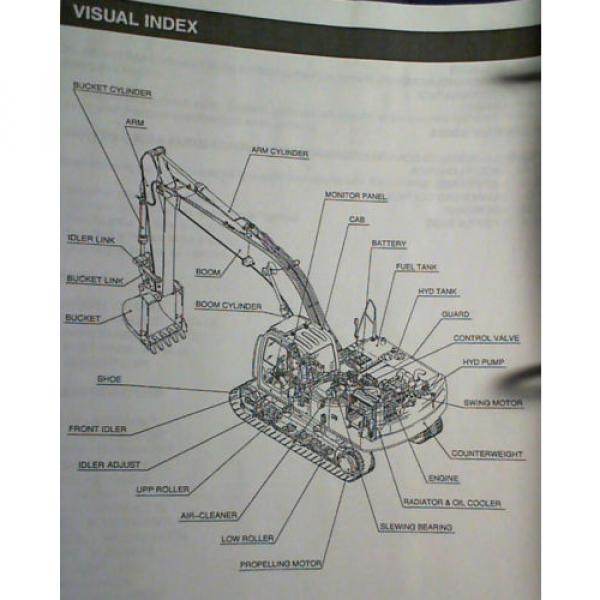 Kobelco SK290LC-6E Hydraulic Excavator S/N LB04U02801- Parts Catalog Manual 2004 #8 image