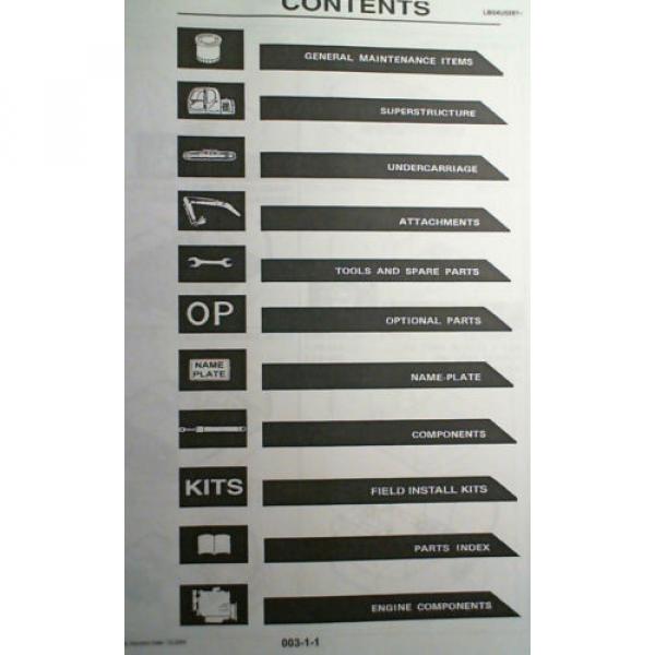 Kobelco SK290LC-6E Hydraulic Excavator S/N LB04U02801- Parts Catalog Manual 2004 #9 image