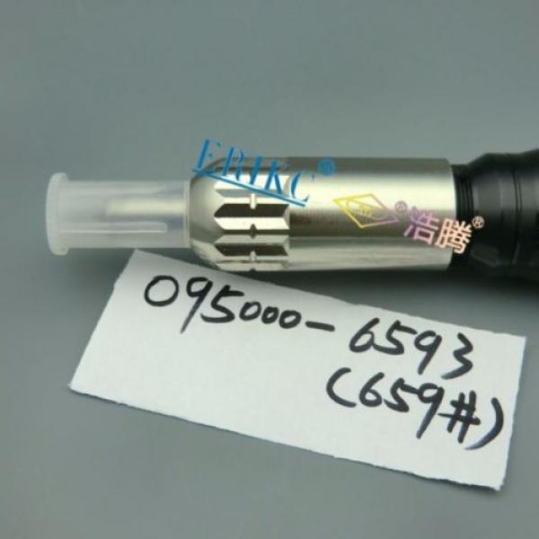 ERIKC Denso Fuel Injector 095000-6593 Hino J08E Kobelco SK330-8 SK350 Excavator #4 image