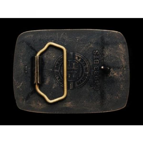 NB17104 VINTAGE 1983 **KOBELCO** (WHEEL LOADER) SOLID BRASS BELT BUCKLE #2 image