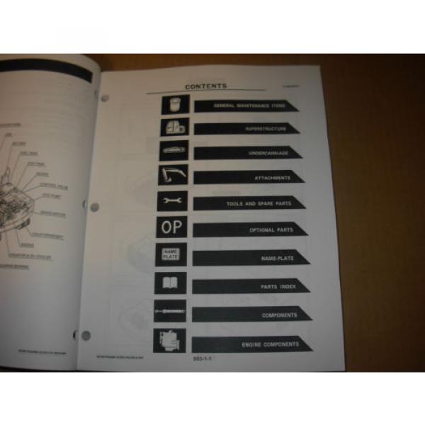 Kobelco ED190LC Excavator Parts Manual , s/n&#039;s YL02U0101-up #3 image
