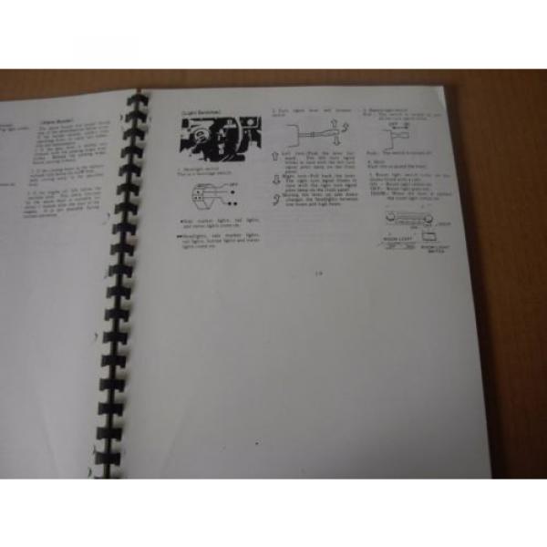 Kobelco LK350-ll Wheel Loader Operator&#039;s Manual , s/n RL-3801-up #3 image