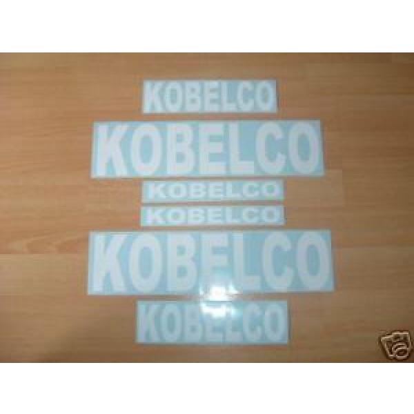 KOBELCO STICKERS DECALS FORKLIFT MINI DIGGER EXCAVATOR #1 image