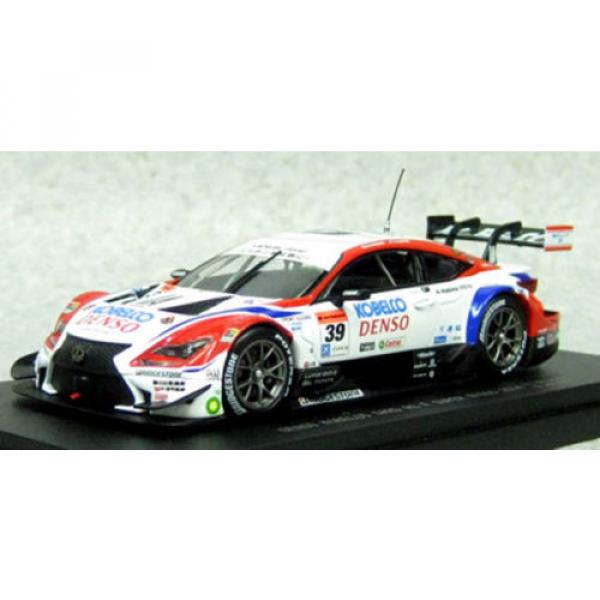 Ebbro 45068 DENSO KOBELCO SARD RC F SUPER GT500 2014 No.39 White 1/43 scale #4 image