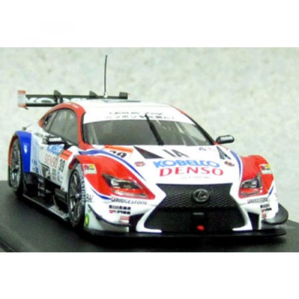 Ebbro 45068 DENSO KOBELCO SARD RC F SUPER GT500 2014 No.39 White 1/43 scale #5 image