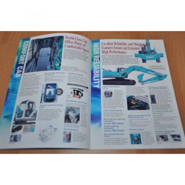 Kobelco SK 250 Excavator Brochure Prospekt #4 image