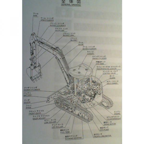 Kobelco SK50SR-3 S/N PJ04-03001- Hyd Excavator Parts Manual S3PJ00015ZE-05 3/06 #7 image