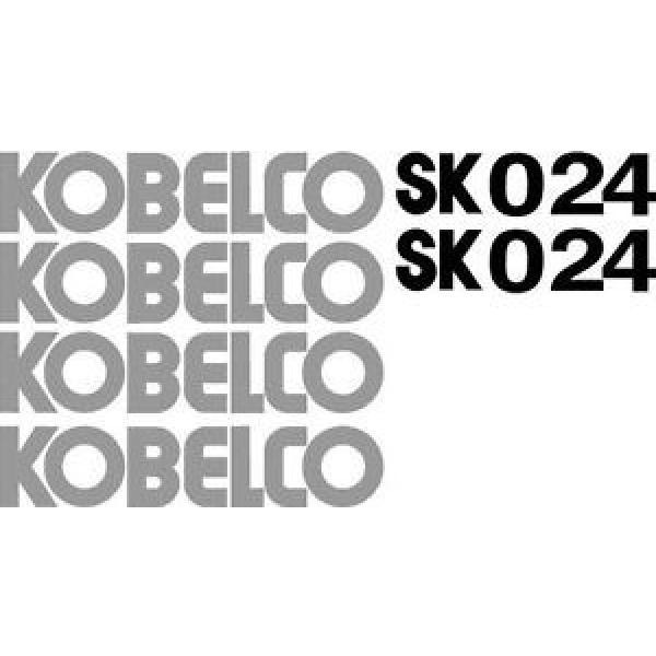 SK 024 Excavator New Kobelco Decal Set #1 image