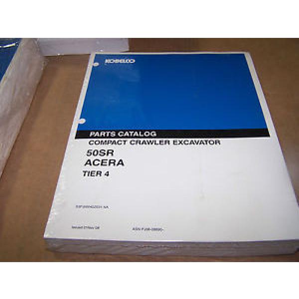 KOBELCO 50SR ACERA TIER 4 EXCAVATOR PARTS CATALOG / MANUAL S/N PJ06-08890-- #1 image