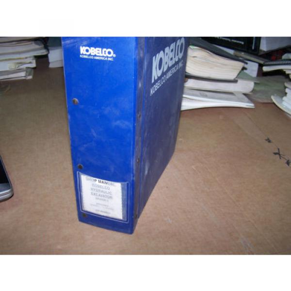 KOBELCO SK50SR-5 HYDRAULIC EXCAVATOR SHOP MANUAL S/N PJ06-08890-- #2 image