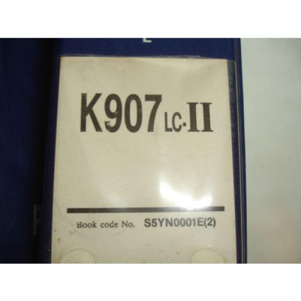 Kobelco Hydraulic Excavator Service SHOP MANUAL PARTS Catalog K907 K907LC-II OEM #2 image