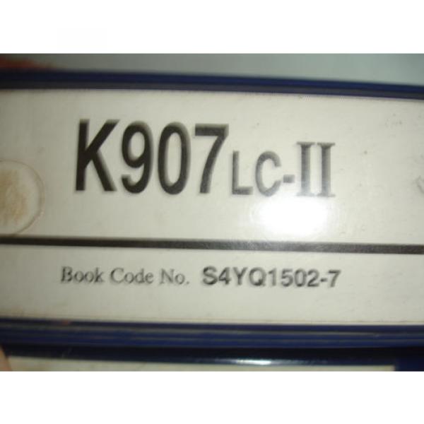 Kobelco Hydraulic Excavator Service SHOP MANUAL PARTS Catalog K907 K907LC-II OEM #3 image