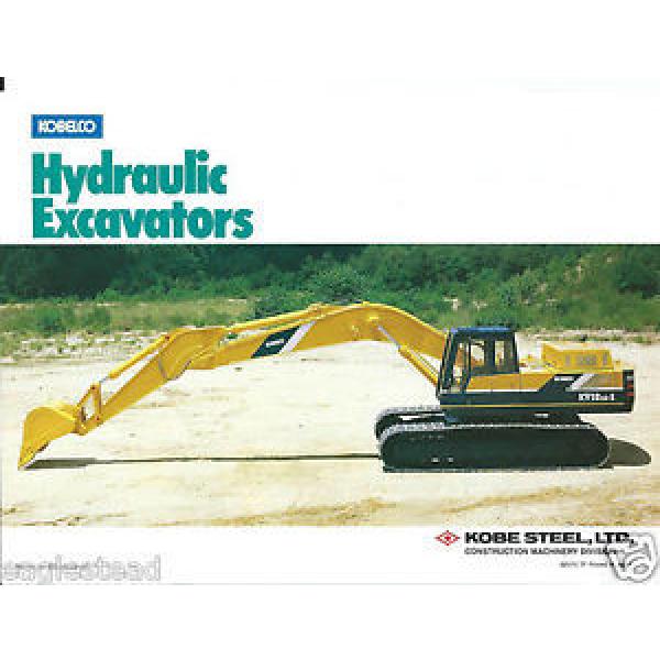 Equipment Brochure - Kobelco - Hydraulic Excavators - Spec Summary (E2892) #1 image