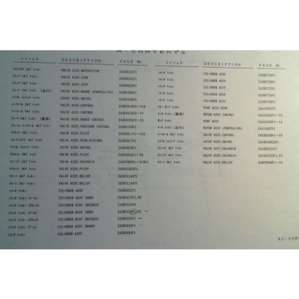 Kobelco K907C S/N YG-0101- K907CLC S/N LN-4201- Excavator Hydraulic Compo Parts #4 image