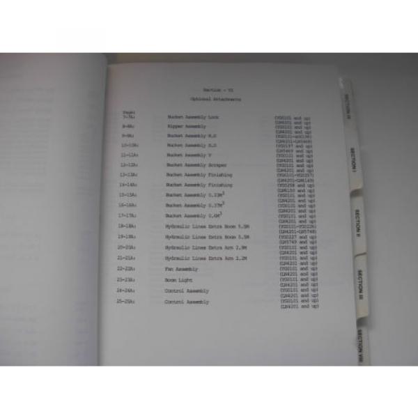 Kobelco K907C , K907C LC , Excavator Parts Manual , s/n&#039;s  LN4201-up , YG0101-up #7 image