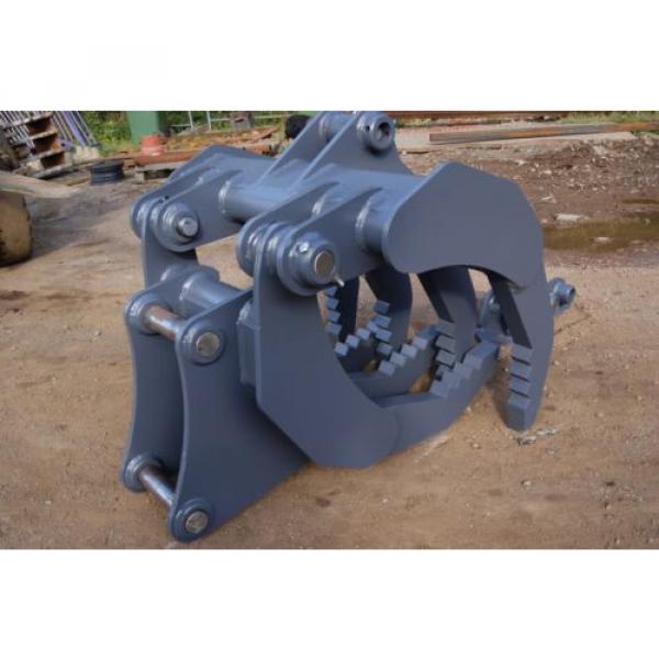 5.5 - 9 ton HD solid 7tine Grapple JCB CASE CAT KOBELCO KOMATSU TAKEUCHI HITACHI #5 image