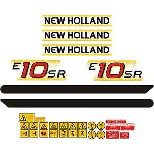 New Holland Kobelco E10SR Mini Digger Decal Kit #1 image