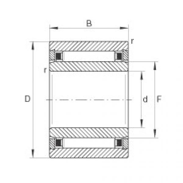 FAG skf bearing tables pdf Needle roller bearings - NKI7/12-TV-XL #4 image