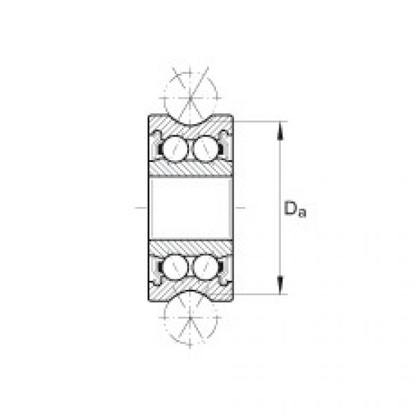 FAG beariing 24140cck30 w33 skf Track rollers with profiled outer ring - LFR50/5-6-2Z #5 image