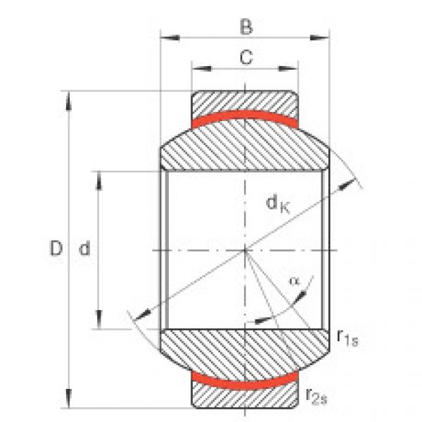 FAG distributor of fag bearing in italy Radial spherical plain bearings - GE10-FW #4 image