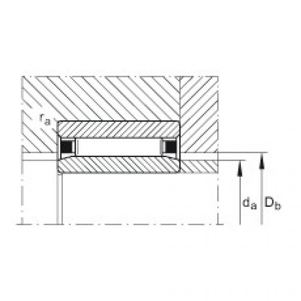 FAG bearing racing skfseri bearingnya c4 Needle roller bearings - NAO25X40X17-XL #3 image