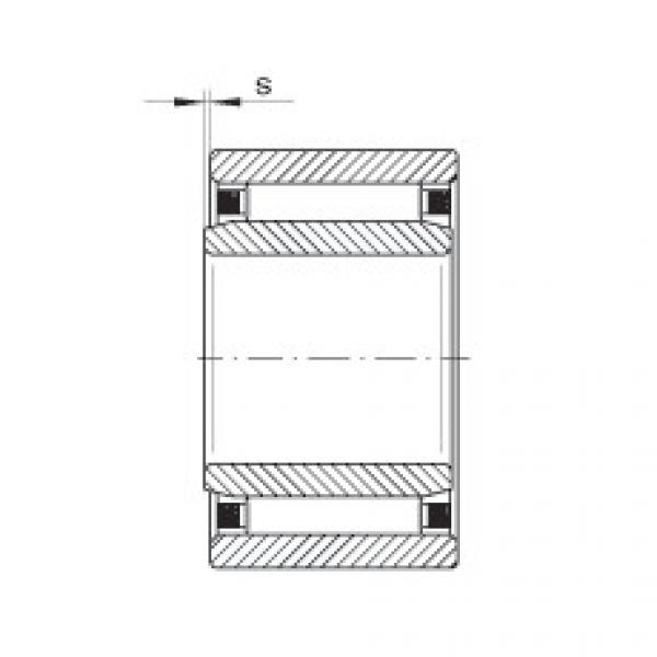 FAG fl205 bearing housing to skf Needle roller bearings - NAO70X100X30-XL #5 image