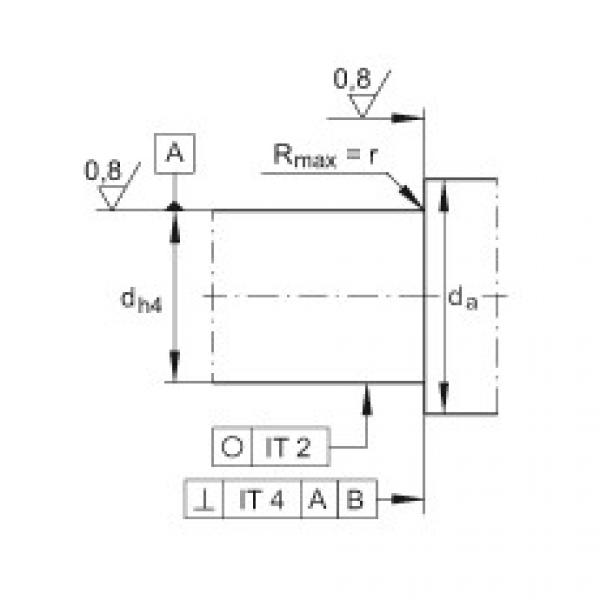 FAG bearing size chart nsk Axial angular contact ball bearings - ZKLN4075-2Z-XL #5 image