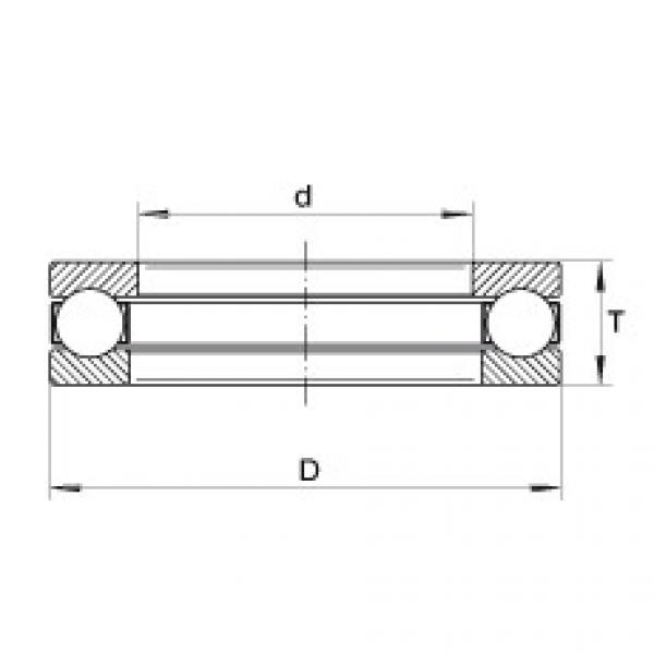 FAG bearing nsk ba230 specification Axial deep groove ball bearings - W2-7/8 #5 image