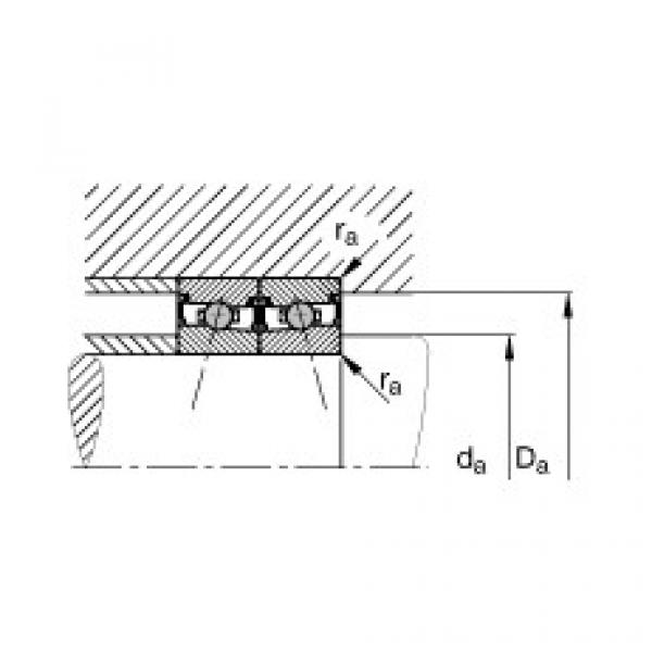 FAG ntn flange bearing dimensions Spindle bearings - HCS7010-E-T-P4S #5 image