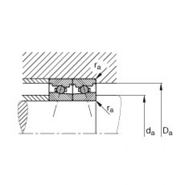 FAG ntn flange bearing dimensions Spindle bearings - HC7024-E-T-P4S #5 image