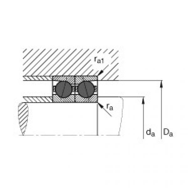 FAG ntn flange bearing dimensions Spindle bearings - HCB7040-C-T-P4S #5 image