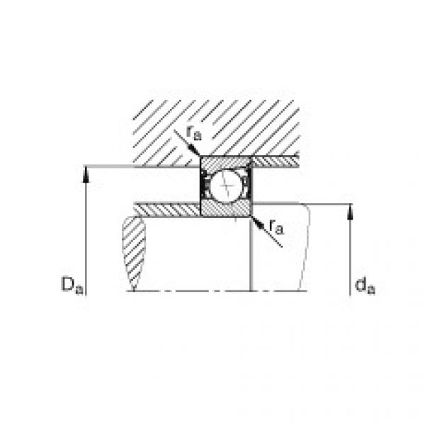 FAG cara menentukan ukuran bearing skf diameter luar 6212 Spindle bearings - B7203-E-2RSD-T-P4S #4 image