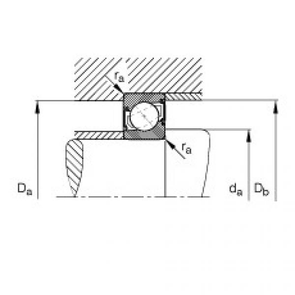 FAG bearing mcgill fc4 Angular contact ball bearings - 7208-B-XL-2RS-TVP #5 image