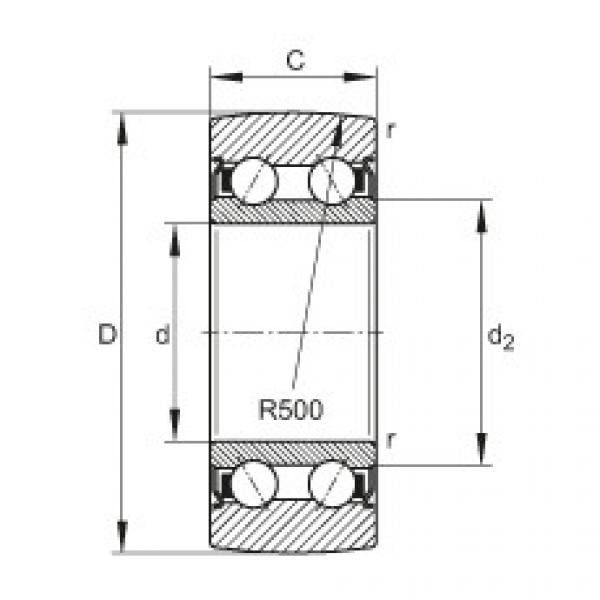 FAG bearing sda fs 22528 fag Track rollers - LR5204-2Z-TVH-XL #5 image