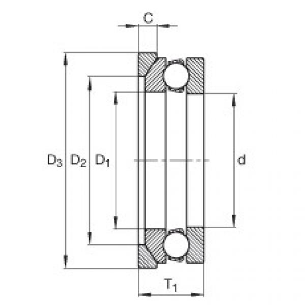 FAG bearing table ntn for solidwork Seating washers - 4112-AW #5 image