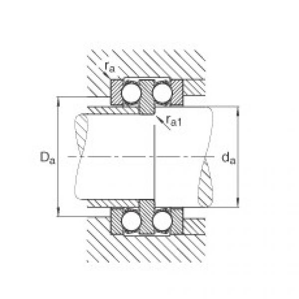 FAG cara menentukan ukuran bearing skf diameter luar 6212 Axial deep groove ball bearings - 52216 #5 image