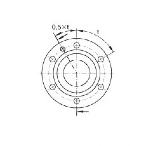 FAG skf bearing 24x12x5 Axial angular contact ball bearings - ZKLF50115-2RS-PE #3 image
