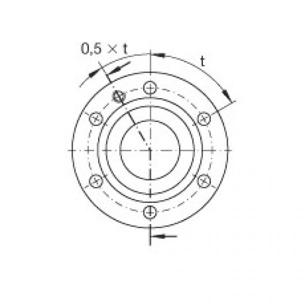FAG bearing nachi precision 25tab 6u catalog Axial angular contact ball bearings - ZKLF40115-2RS-XL #3 image