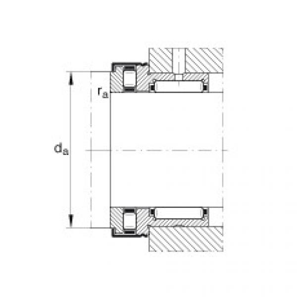 FAG ina fag bearing Needle roller/axial cylindrical roller bearings - NKXR45-Z-XL #5 image